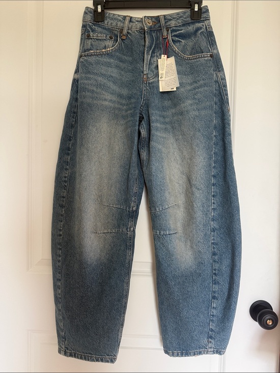 BDG Denim - BDG Blue Wide Leg Barrel Jeans